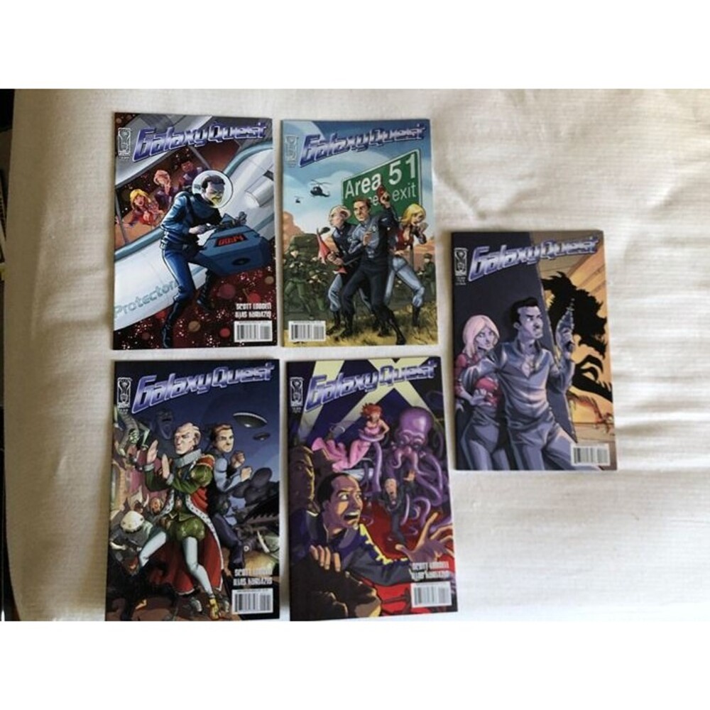 Galaxy Quest 1st Printing Comic LOT Sci Fi Humor 1 3 5 Scott Lobdell Kyriazis 08